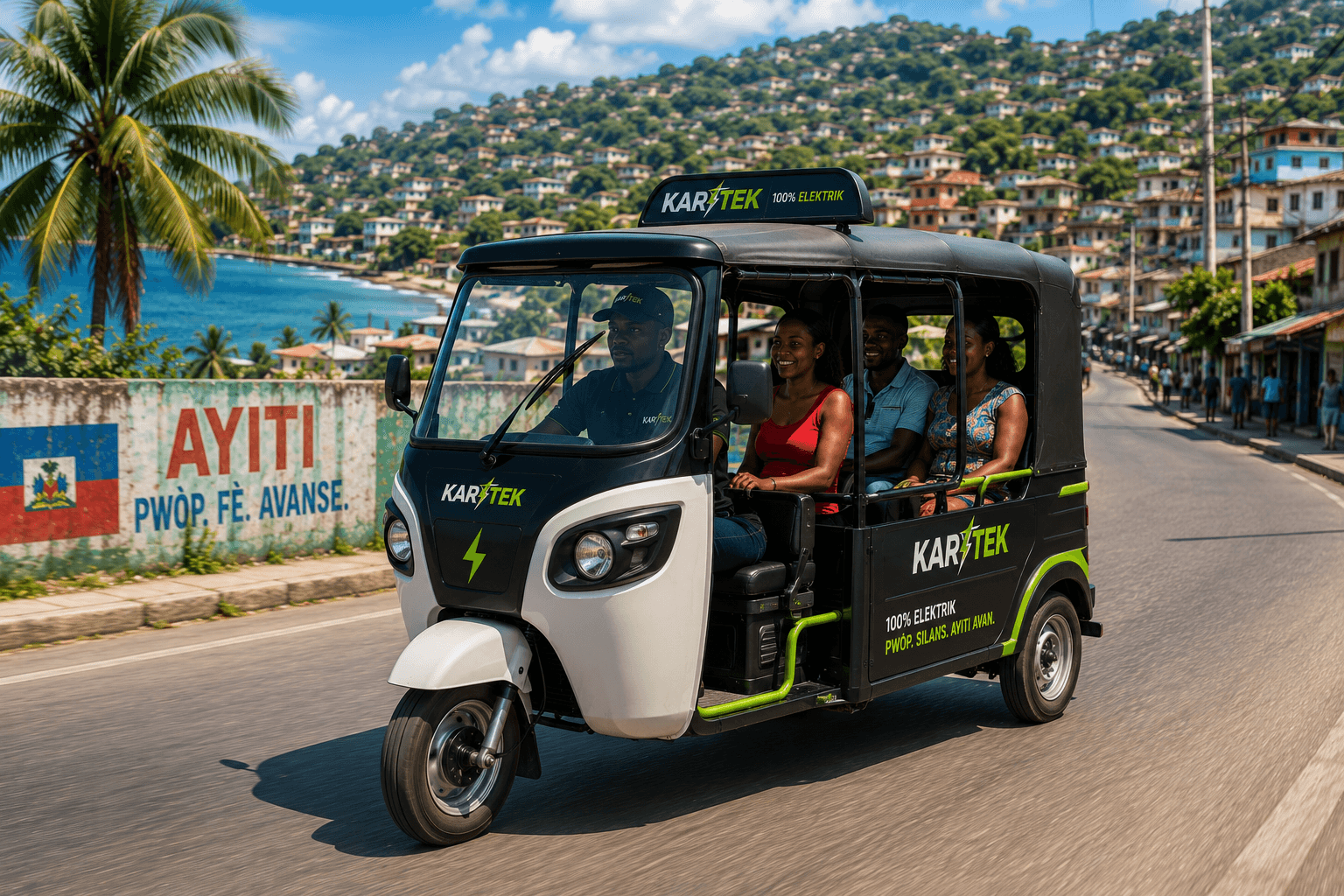 Accessible KARITEK electric mobility in Haiti
